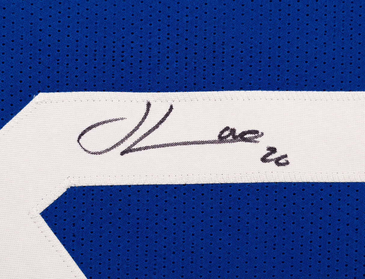 Seattle Seahawks Julian Love Autographed Blue Throwback Jersey MCS Holo Stock #265666