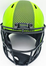 Zach Charbonnet Autographed Seattle Seahawks Rave Green Full Size Speed Replica Helmet "SB LX Champs" MCS Holo Stock #265874