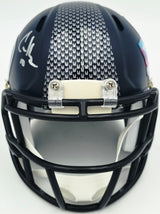 Cooper Kupp Autographed Seattle Seahawks Blue Super Bowl LX Champions Logo Speed Mini Helmet Fanatics Holo Stock #265835