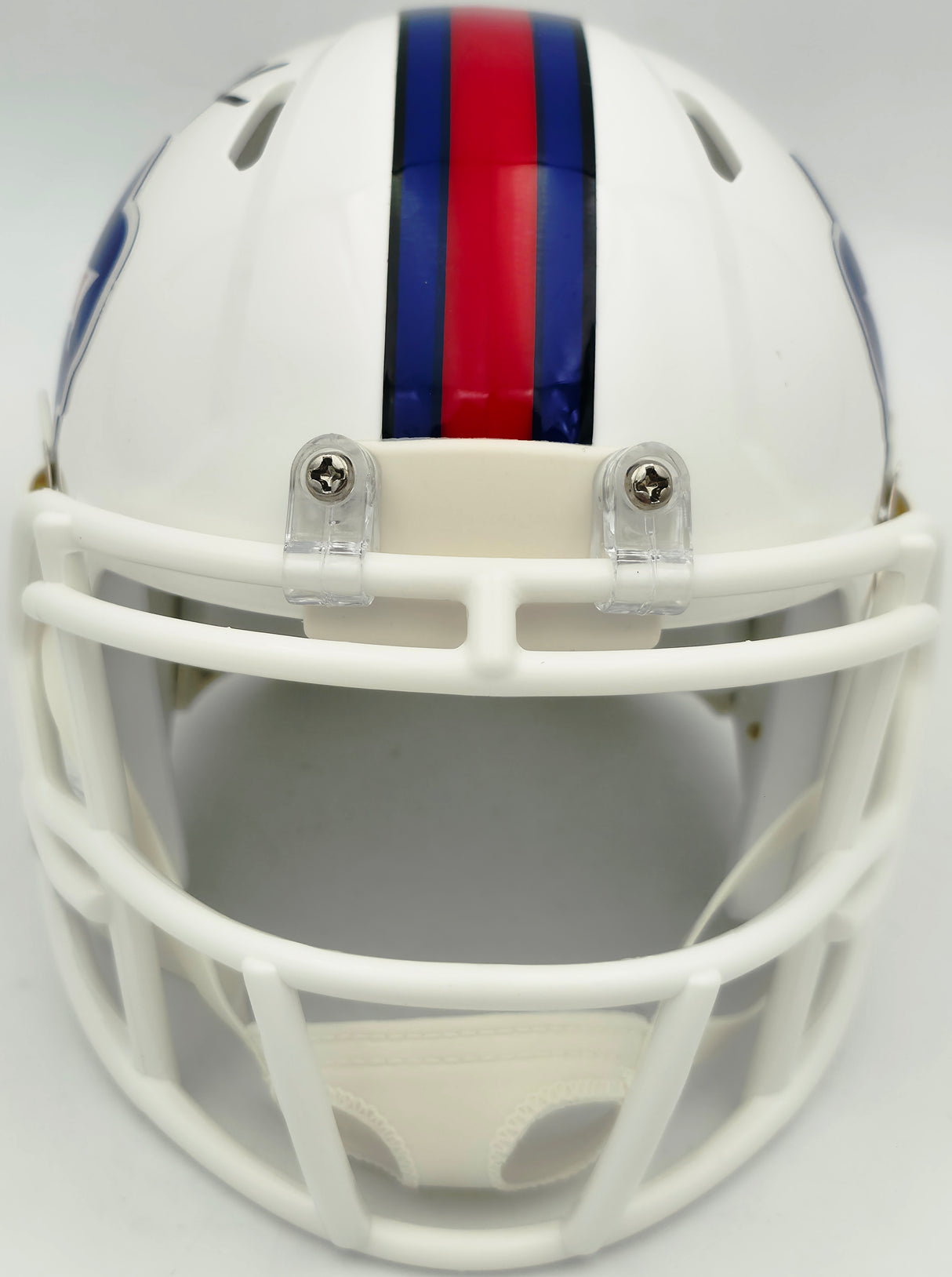 DJ Moore Autographed Buffalo Bills White Speed Mini Helmet Beckett BAS Witness Stock #265892