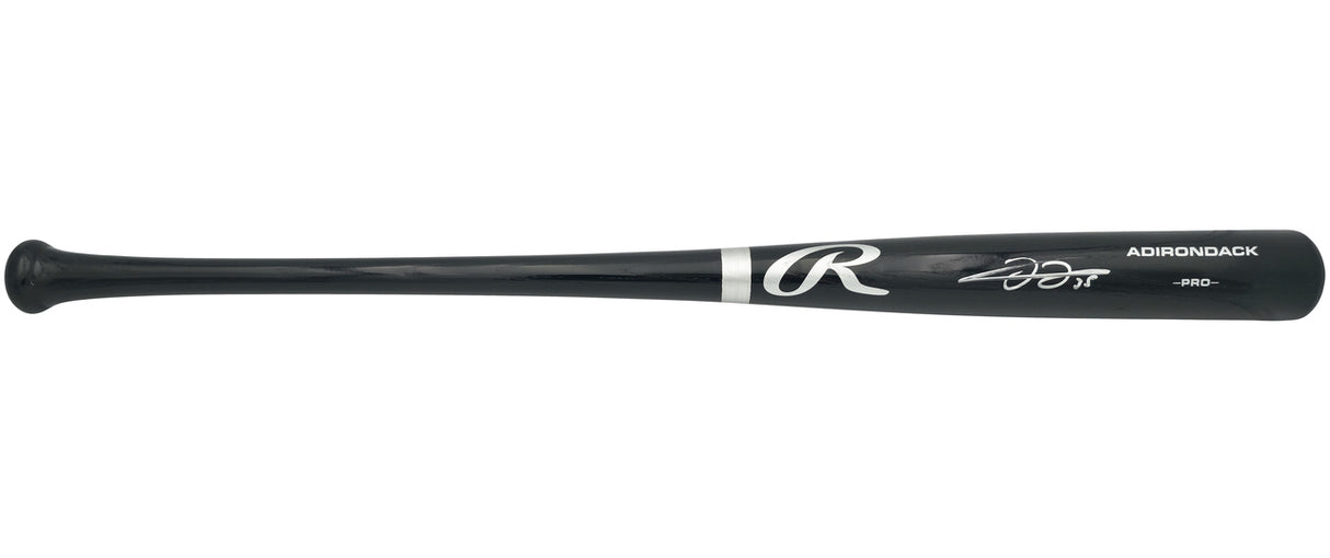 Frank Thomas Autographed Black Rawlings Adirondack Baseball Bat Chicago White Sox JSA Witness Stock #265858