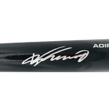 Vladimir Guerrero Sr. Autographed Black Rawlings Adirondack Pro Baseball Bat Los Angeles Angels Beckett BAS Witness Stock #265893
