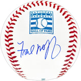 Fred McGriff Autographed Official Hall of Fame HOF Logo Baseball Atlanta Braves Beckett BAS Witness Stock #265899
