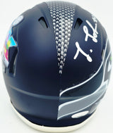 Josh Jobe Autographed Seattle Seahawks Blue Super Bowl LX Champions Logo Speed Mini Helmet MCS Holo Stock #265529