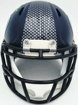 Josh Jobe Autographed Seattle Seahawks Blue Speed Mini Helmet MCS Holo Stock #265530