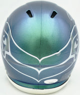 Julian Love Autographed Seattle Seahawks Rivalries Speed Mini Helmet MCS Holo Stock #265580