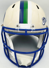 Rashid Shaheed Autographed Seattle Seahawks Cream Retro Full Size Speed Replica Helmet "SB LX Champs" MCS Holo Stock #265552