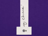 LSU Tigers Ja'Marr Chase Autographed Purple Jersey Beckett BAS QR Stock #263337