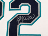 Seattle Mariners Bryan Woo Autographed White Nike Jersey Size L JSA Witness Stock #265416