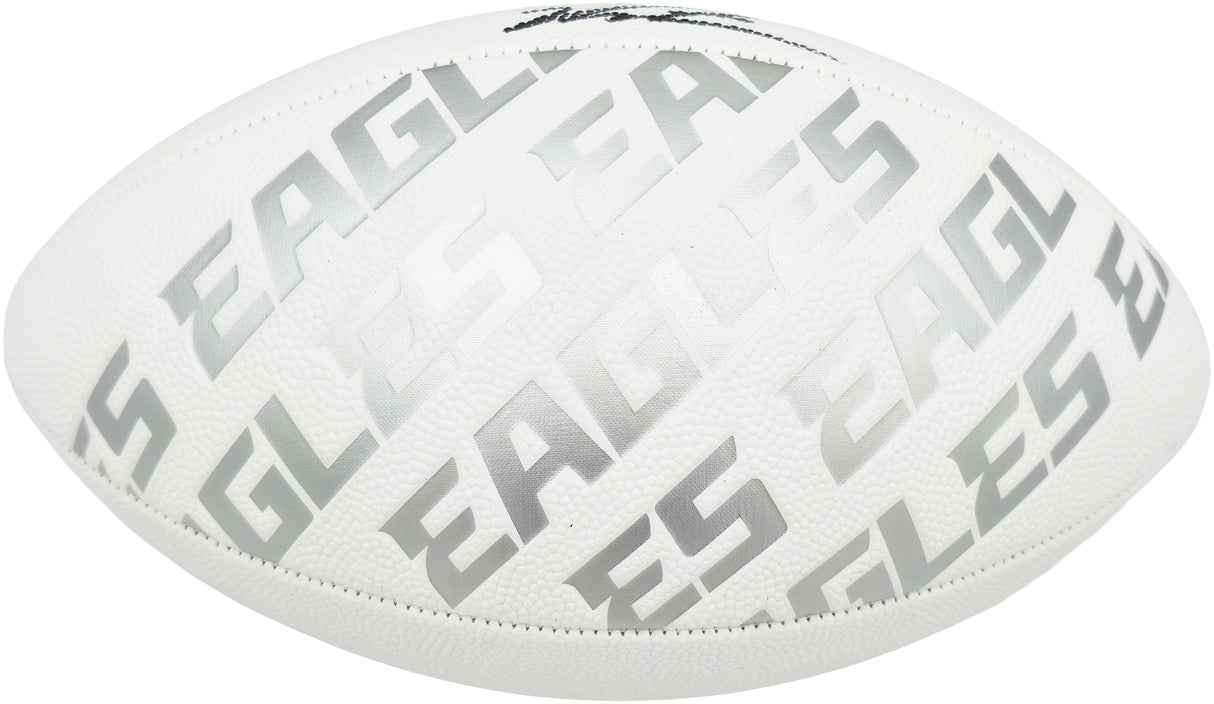 Jalen Carter Autographed Philadelphia Eagles NFL Team Series Football JSA Witness Stock #266081