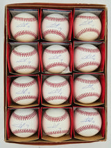 Cristian Pache Autographed Official MLB Baseball 12 Count Lot Atlanta Braves "#14" Beckett BAS Stock #266309