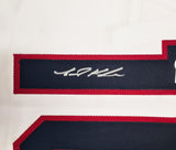 Team USA Jarred Kelenic Autographed White Jersey Beckett BAS Witness Stock #266277