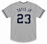 San Diego Padres Fernando Tatis Jr. Autographed Grey Jersey JSA Stock #267069