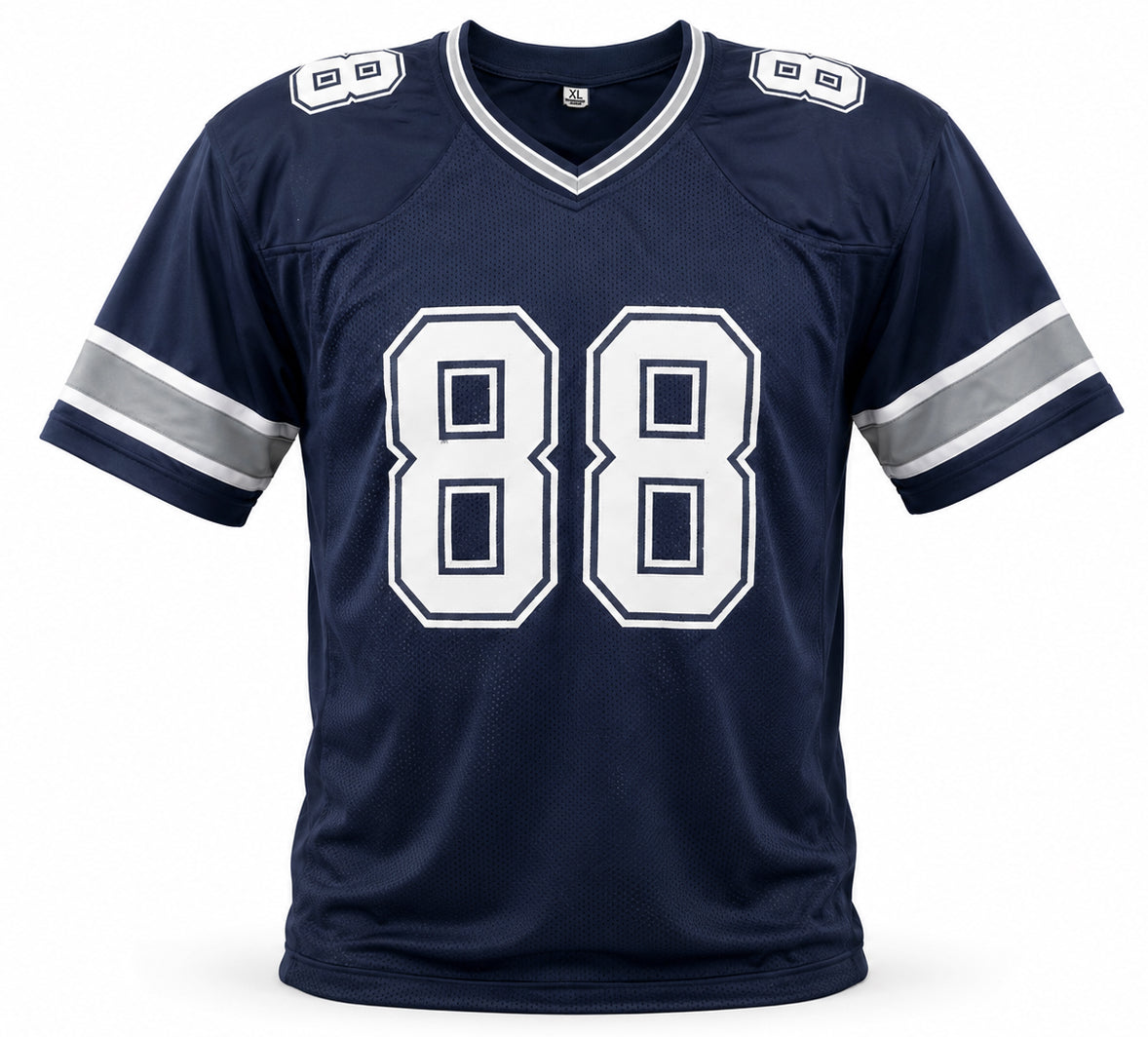 Dallas Cowboys Drew Pearson Autographed Blue Jersey Beckett BAS Witness Stock #267051