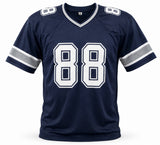 Dallas Cowboys Drew Pearson Autographed Blue Jersey Beckett BAS Witness Stock #267051