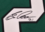 Philadelphia Eagles Eric Allen Autographed Green Jersey Beckett BAS Witness Stock #267064