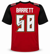 Tampa Bay Buccaneers Shaq Barrett Autographed Red Jersey JSA Stock #267063