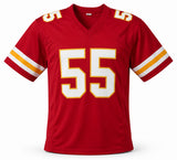 Kansas City Chiefs Frank Clark Autographed Red Jersey PSA/DNA Stock #267045