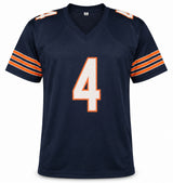 Chicago Bears D'Andre Swift Autographed Blue Jersey Beckett BAS Witness Stock #267071
