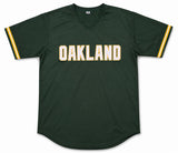 Oakland A's Jose Canseco Autographed Green Jersey Beckett BAS Witness Stock #267074