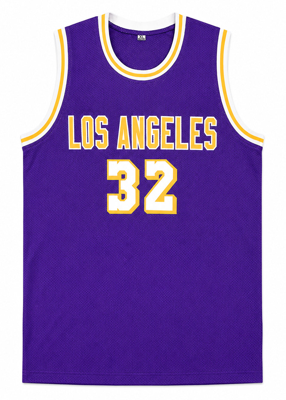 Los Angeles Lakers Magic Johnson Autographed Purple Jersey PSA/DNA Stock #267057