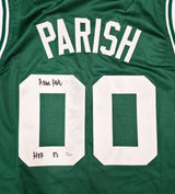 Boston Celtics Robert Parish Autographed Green Jersey "HOF 03" JSA Stock #267058