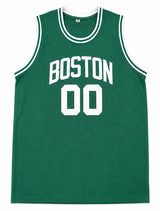 Boston Celtics Robert Parish Autographed Green Jersey "HOF 03" JSA Stock #267058