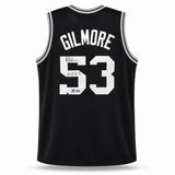 San Antonio Spurs Artis Gilmore Autographed Black Jersey "HOF-11" Beckett BAS QR Stock #267059