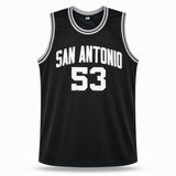 San Antonio Spurs Artis Gilmore Autographed Black Jersey "HOF-11" Beckett BAS QR Stock #267059