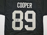 Las Vegas Raiders Amari Cooper Autographed Black Jersey JSA Stock #267046