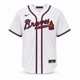 Atlanta Braves John Smoltz Autographed White Nike Jersey Size XL PSA/DNA Stock #266282
