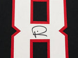 Atlanta Falcons Andre Rison Autographed Black Jersey Beckett BAS Witness Stock #265942
