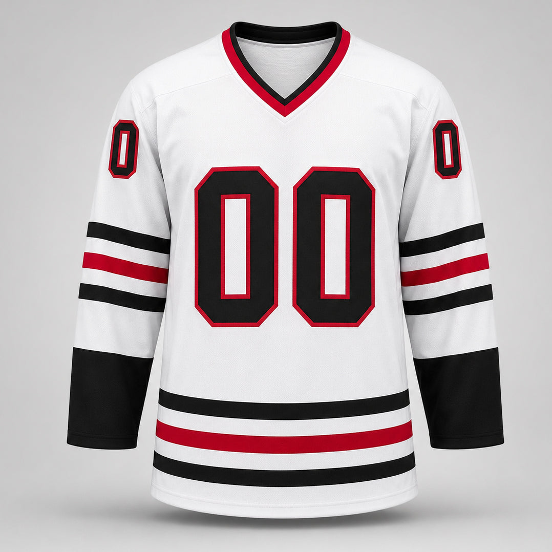 Christmas Vacation Chevy Chase Autographed White Jersey Clark Griswold Beckett BAS QR Stock #266072
