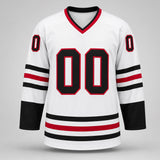 Christmas Vacation Chevy Chase Autographed White Jersey Clark Griswold Beckett BAS QR Stock #266072