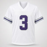 Minnesota Vikings Jordan Addison Autographed White Jersey Beckett BAS QR Stock #265948