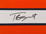 Chicago Bears Tyson Bagent Autographed Orange Jersey Beckett BAS QR Stock #265949