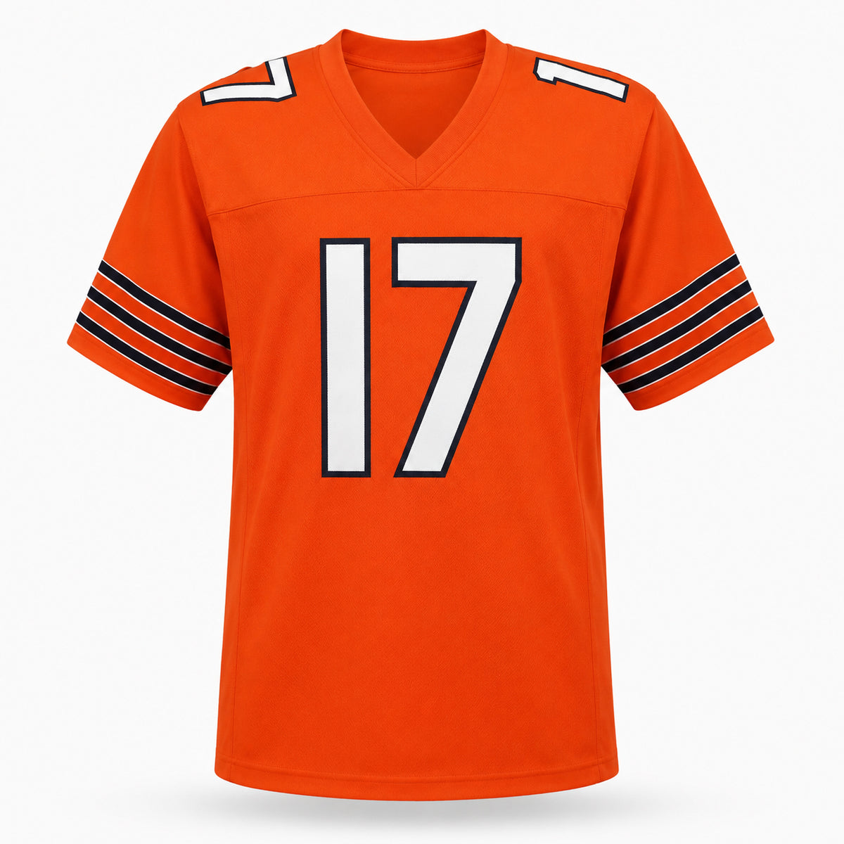 Chicago Bears Tyson Bagent Autographed Orange Jersey Beckett BAS QR Stock #265949