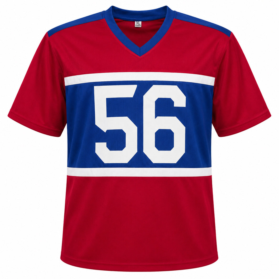 New York Giants Lawrence Taylor Autographed Blue, Red & White Jersey Beckett BAS Witness Stock #265938