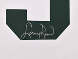 Boston Celtics Larry Bird Autographed White Jersey Beckett BAS QR Stock #265943