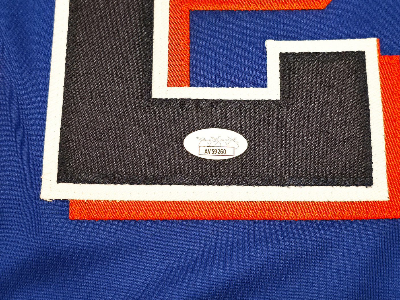 New York Mets Juan Soto Autographed Blue Jersey JSA Stock #252353