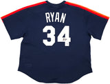 Houston Astros Nolan Ryan Autographed Blue Authentic Mitchell & Ness Cooperstown Authentic Collection Jersey Size 48 PSA/DNA ITP Stock #251010