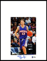 Steve Nash Autographed 8.5x11 Photo Sheet Phoenix Suns Beckett BAS Stock #252368