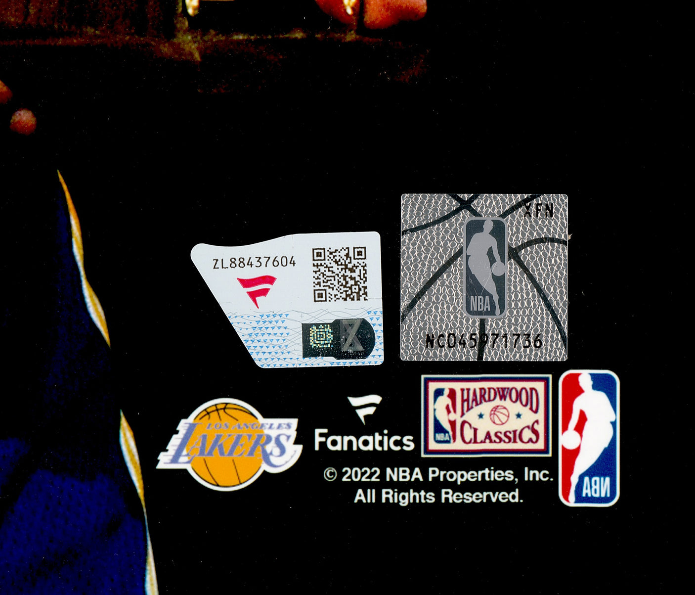 Magic Johnson & James Worthy Autographed 11x14 Photo Los Angeles Lakers Fanatics Holo Stock #251005