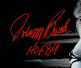 Johnny Bench Autographed 11x14 Photo Cincinnati Reds "HOF 89" Fanatics & MLB Holo Stock #251006