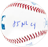 Dwight "Doc" Gooden Autographed Official MLB Statball Baseball New York Mets "86 WS Champs, 84 NL ROY, 85 NL CY, Dr K" Beckett BAS Witness Stock #252386