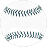 Edgar Martinez Autographed Official 2001 All Star Game Logo MLB Game Baseball Seattle Mariners Beckett BAS Witness Stock #252404