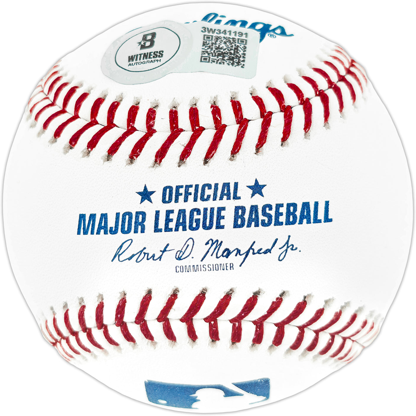 Randy Johnson Autographed Official MLB Baseball Arizona Diamondbacks "PG 5.18.04" Beckett BAS Witness Stock #252422