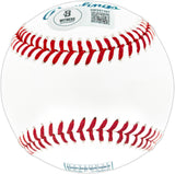 Randy Johnson Autographed Official Hall of Fame HOF Logo Baseball Seattle Mariners Beckett BAS Witness Stock #252423