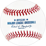 Randy Johnson Autographed Official Hall of Fame HOF Logo Baseball Seattle Mariners Beckett BAS Witness Stock #252423