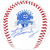 Ken Griffey Jr. Autographed Official 1990 All Star Game Logo Game Baseball Seattle Mariners (First ASG) Beckett BAS Witness Stock #252426
